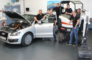 Von Links:  Rene Wetzig, Matthias Auth, Alexander Kress, Tobias Eckhard, Christoph Cwyl, Fiton Tafolli