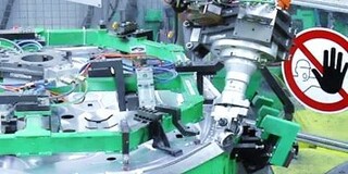 große Falztechik Maschine große Falztechik Maschine